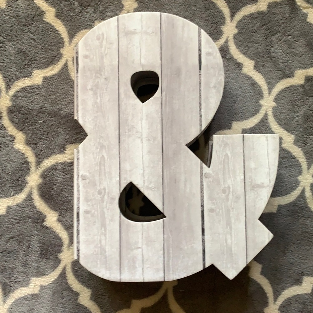 “&” Decorative Box